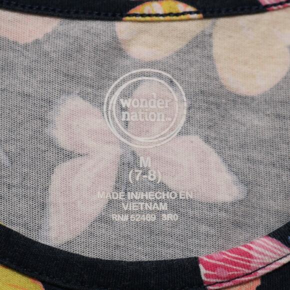 4/$20 - Wonder Nation Girls Casual Summer Dress Butterfly Multicolor Size M 7/8 - Picture 5 of 7